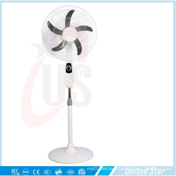 16′′ New Design Electric Plastic Stand Fan with Timer